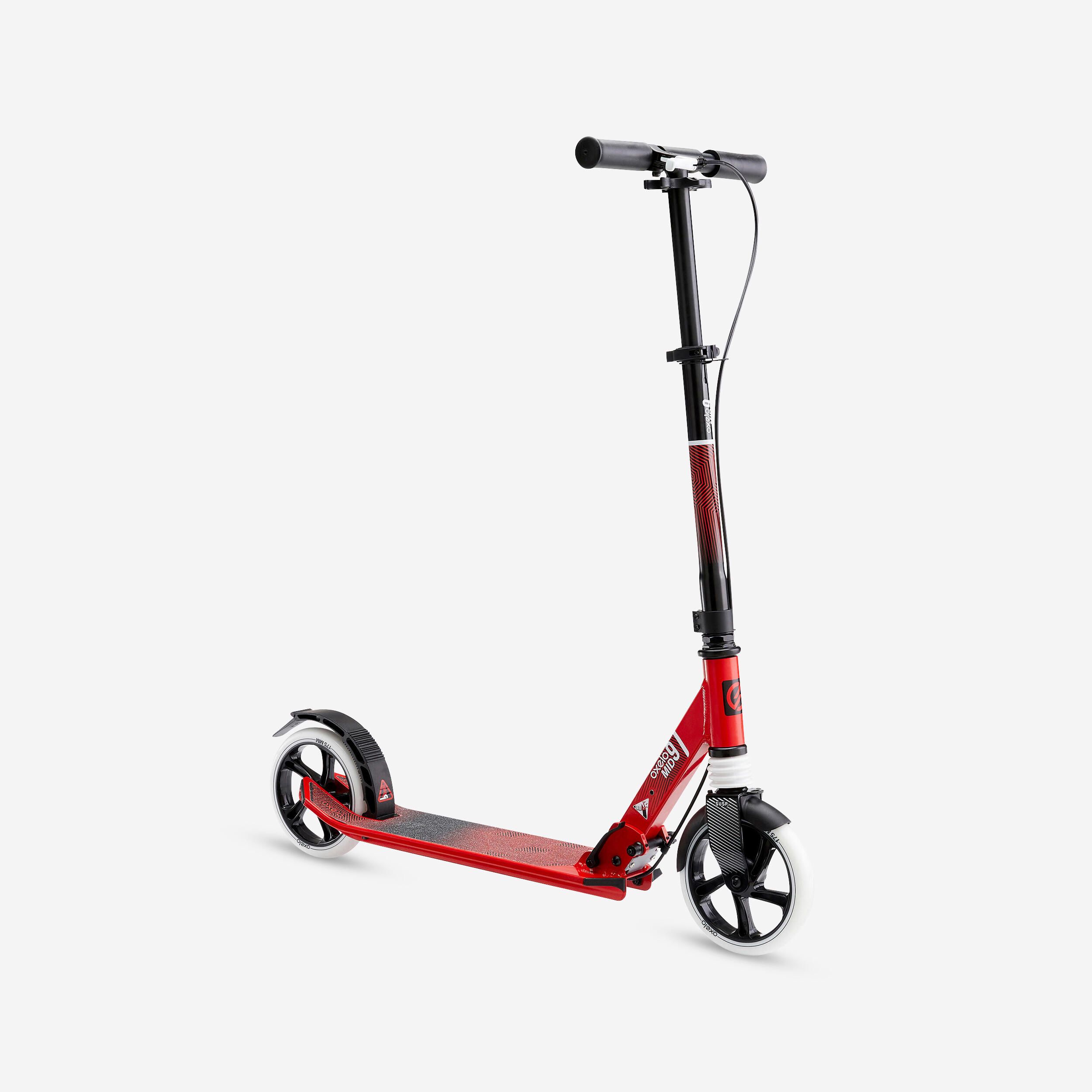 Trotinetă Mid 9 roşu copii - No - produs resigilat (nou) Decathlon