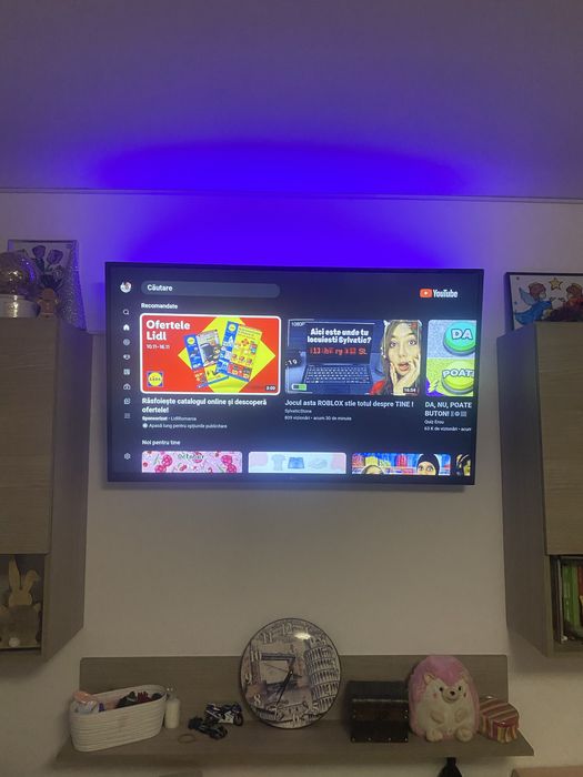 Televizor LED Smart LG, 123 cm, 49UJ620V, 4K Ultra HD, Clasa A+