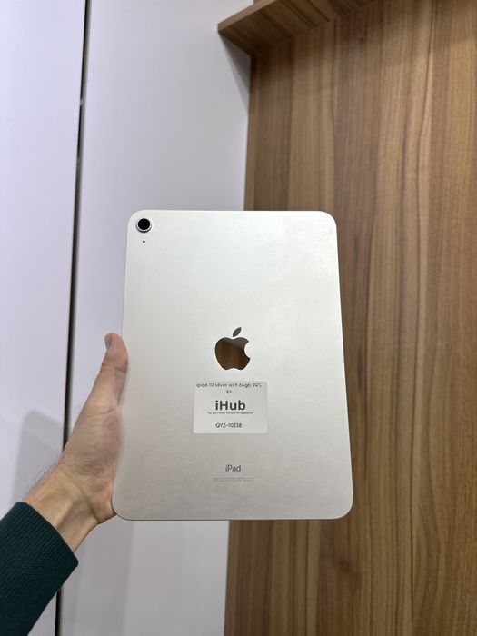 Ipad 10 Silver 64gb 94% ideal