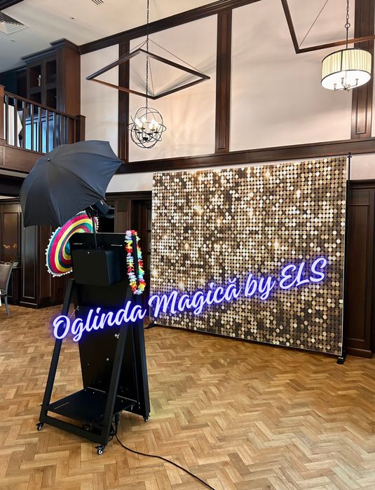Oglinda Magica Fum Greu Cabina Foto Guestbook Audio Baloane Fum