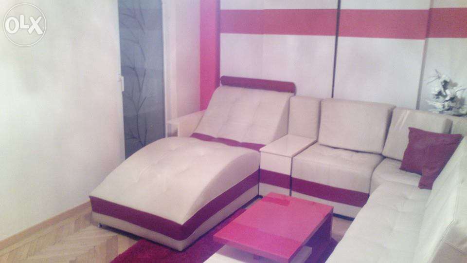 Canapea living Mihaela - piele naturala