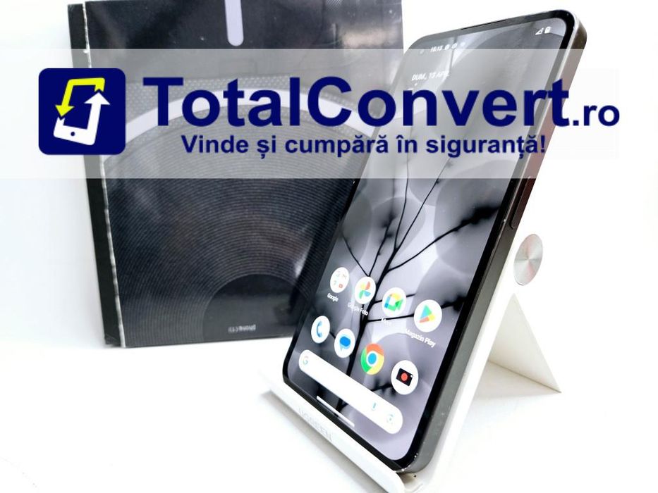 Nothing Phone (1) 128GB Black 8GB Dual SIM, Garantie 24 luni | #R83508