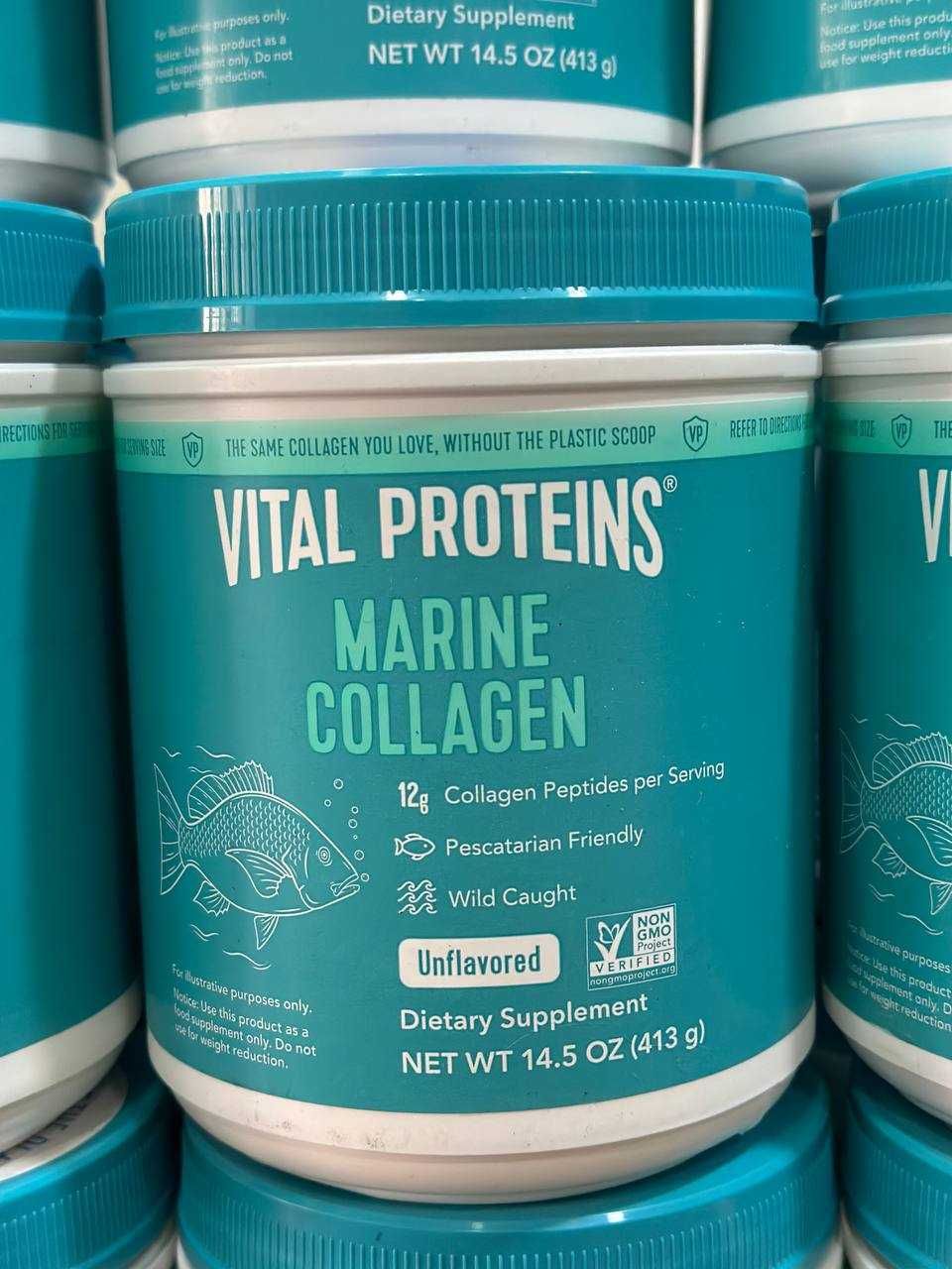Морской Рыбный коллаген 413 гр Vital Marine Collagen USA