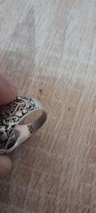 Мужское перстень из Турции заводской