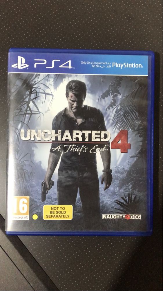 Диск Uncharted 4:thiefs end