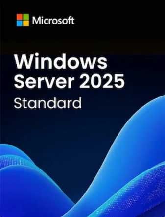 Windows Server 2025 Standard - 16 Core Лицензионный