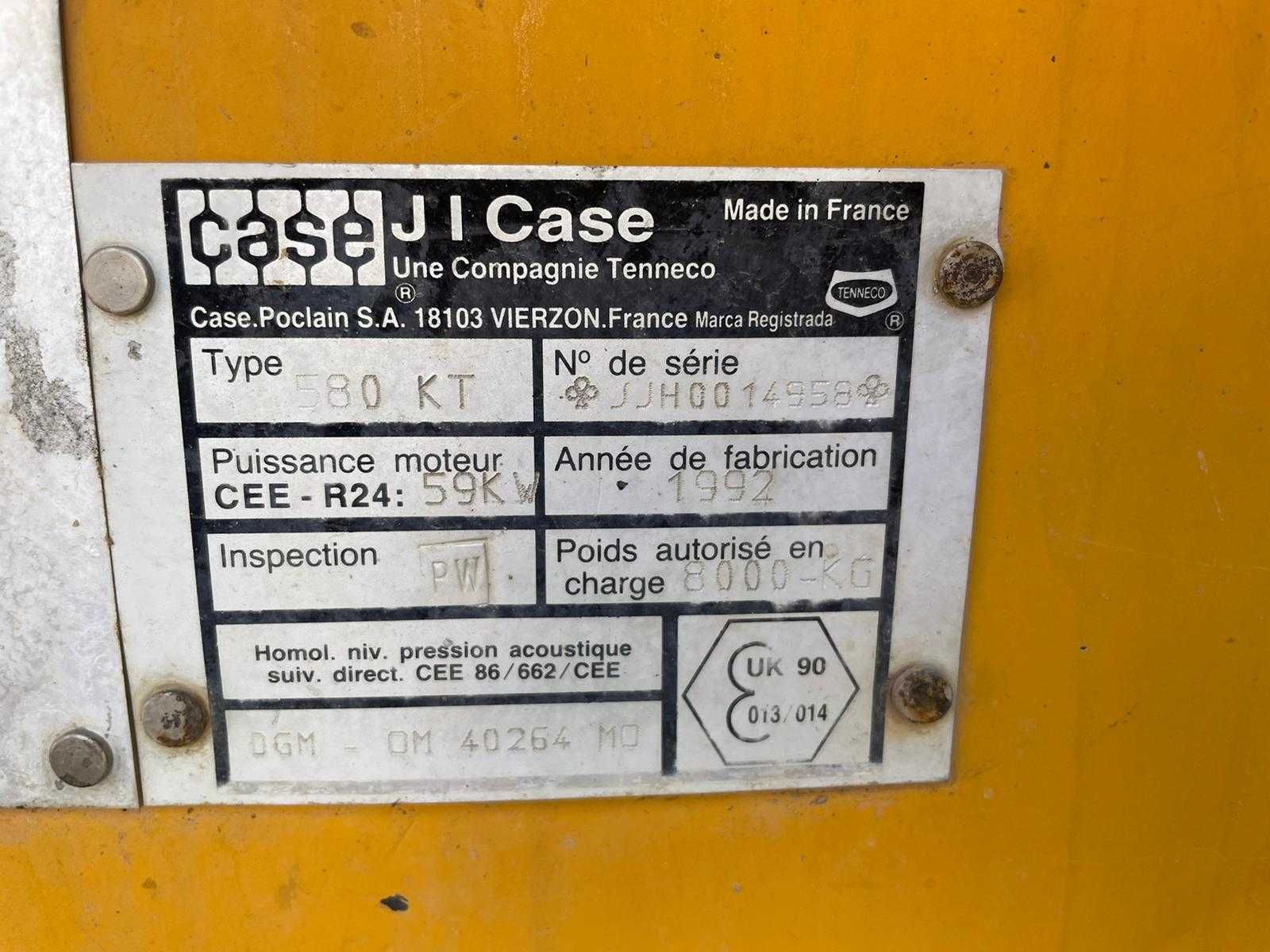Case 580 KT dezmembrez buldoexcavator