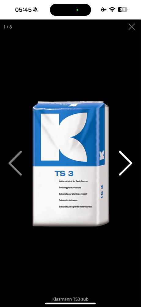 Substrat, turba, pamant pentru rasaduri, TS3