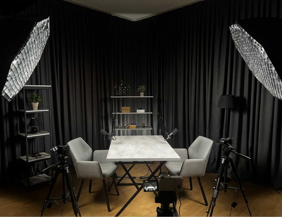 Студия для подкастов, интервью и рилс - 7,000 тг./час