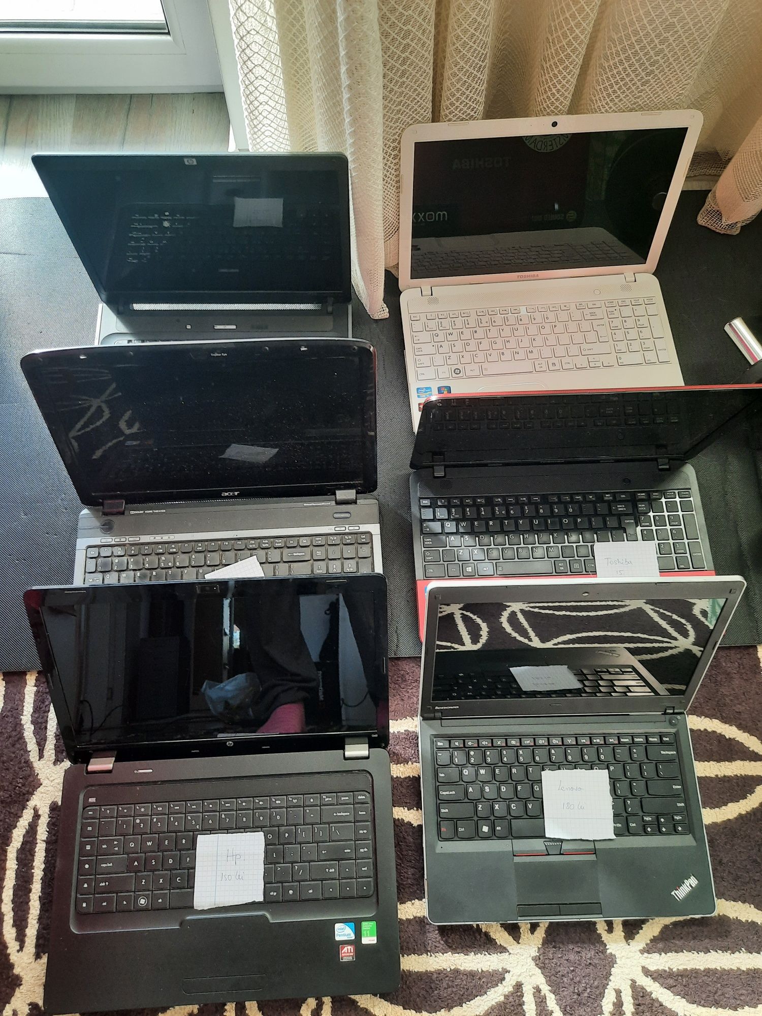 Laptop HP, Acer, Toshiba, Lenovo