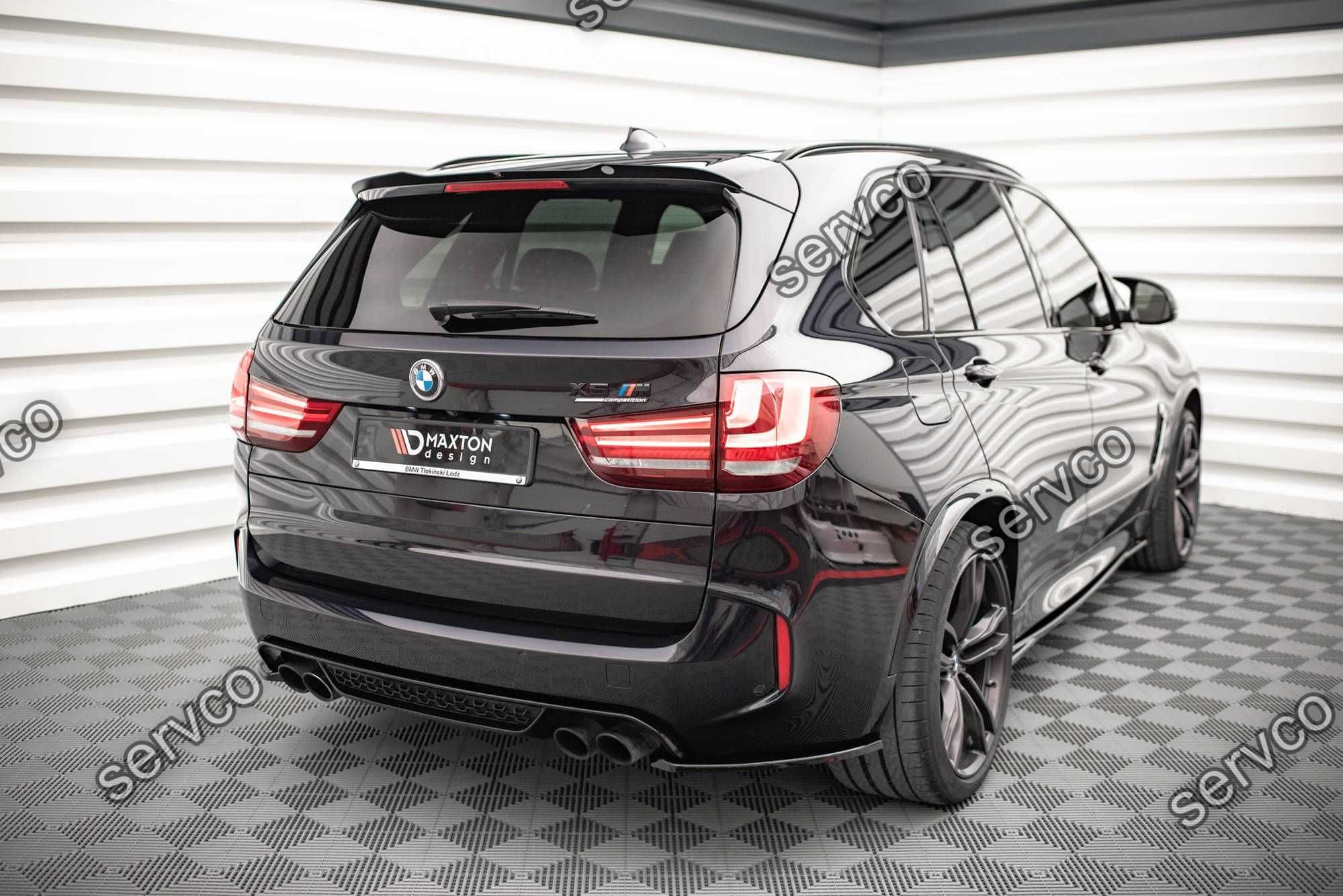 Eleron spoiler cap Bmw X5 M F15 F85 2014-2018 v2 - Maxton Design