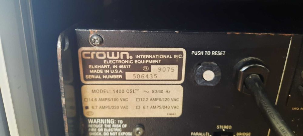 Bloc putere Crown 1400 CSL