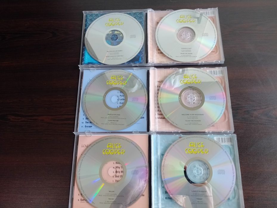 Alice Cooper - колекция 12 Албума Алис Купър CDs