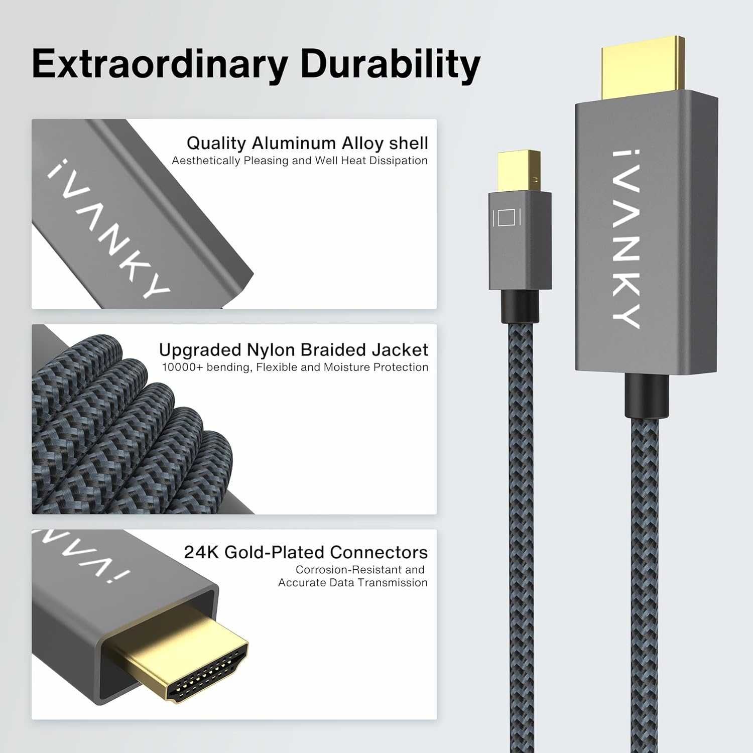 Мини дисплей порт към хдми кабел, Mini Displayport to HDMI cabel