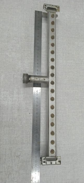 Газовая рампа горелки, горелка. Клапан газовый.