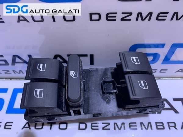 Comutator Consola Butoane Actionare Geamuri Sofer Skoda Fabia 2 2007 - 2014 Cod 1Z0959858A