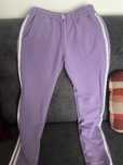 Pantaloni trening   cu snur culoare mov
