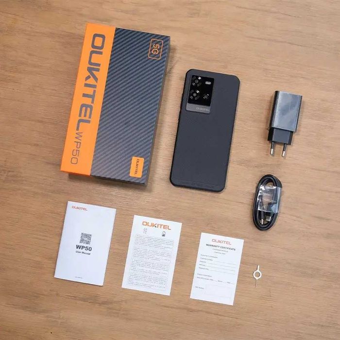 Oukitel WP50 5G 16GB RAM 256GB ROM с IP68 защита