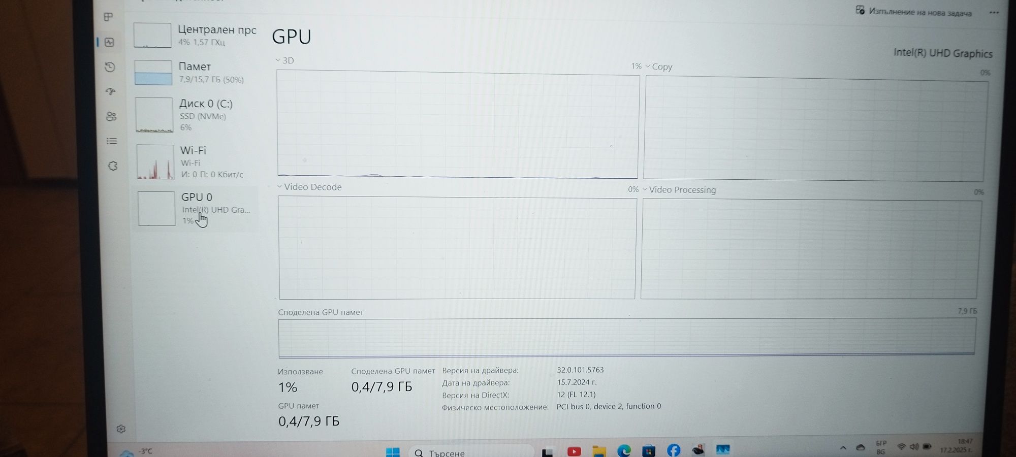 Лаптоп Lenovo 15.6