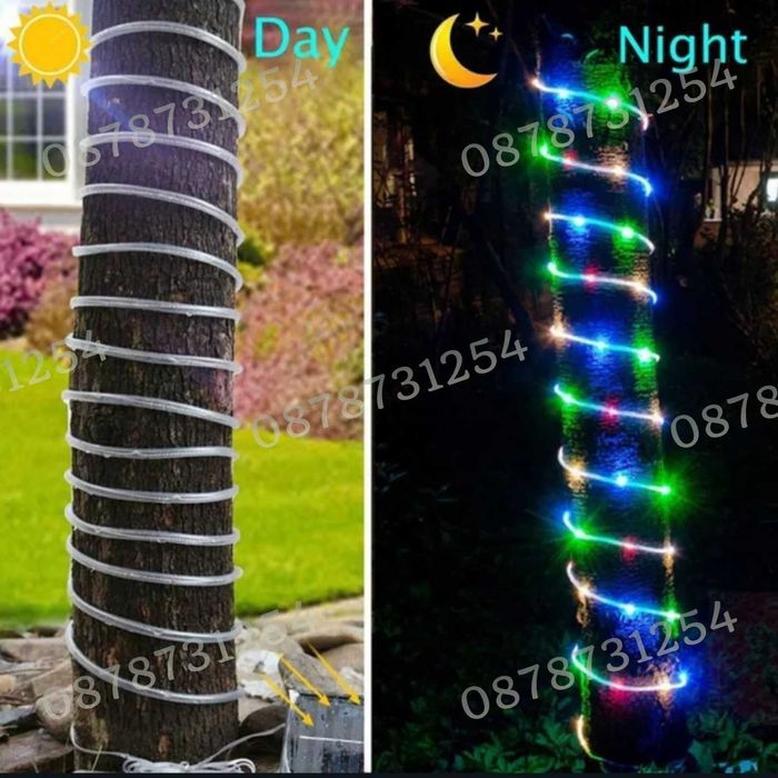 Многоцветен Лед Маркуч за Коледна Украса Водоустойчив  RGB