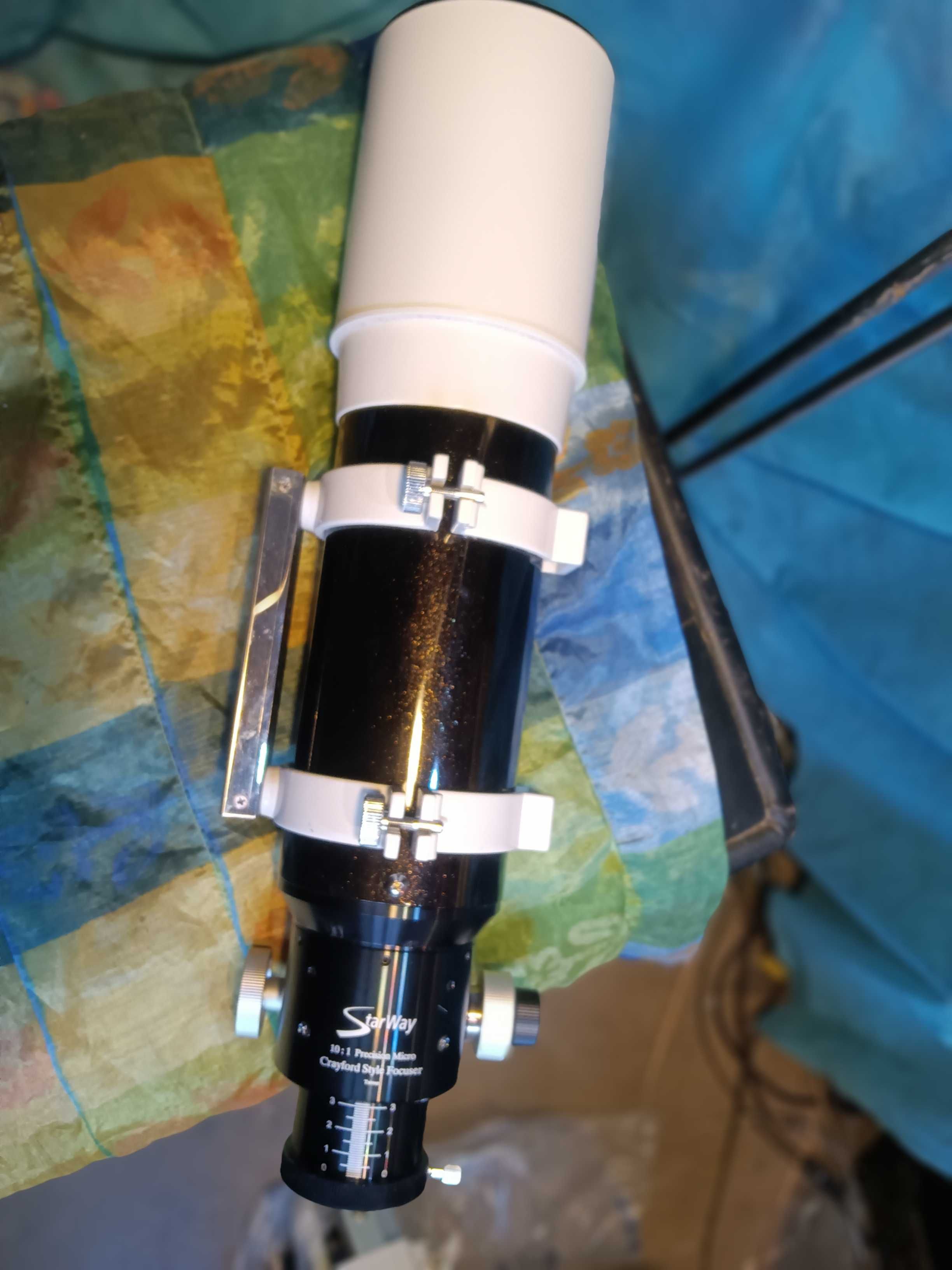 Телескоп SkyWatcher рефрактор 100/120мм, за наблюдение и фотография