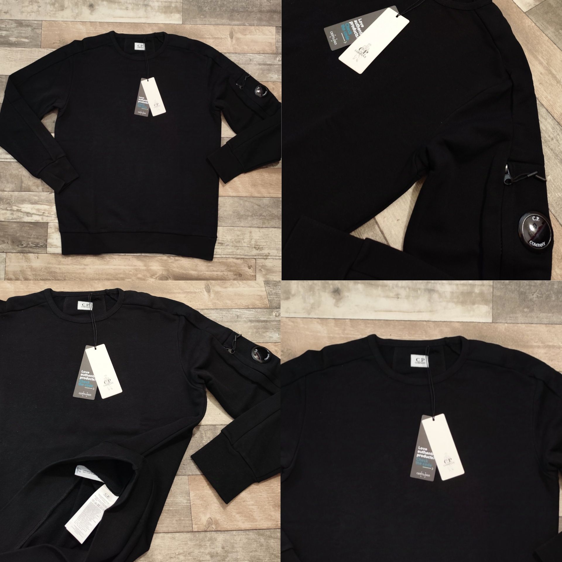 Мъжка фланелка блуза Stone Island C.p Company 100% памук нови худу