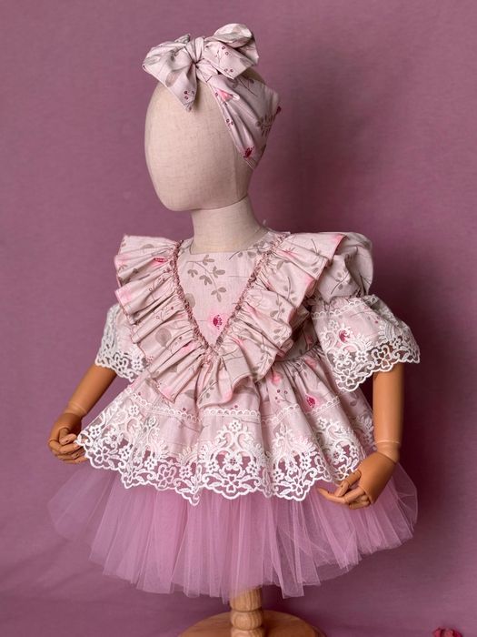 Платья для девочек ручная работа