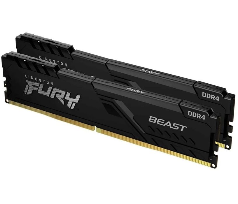 Memorie Kingston FURY Beast 16GB/32GB RAM DDR4 3200MHz CL16 Dual Chann