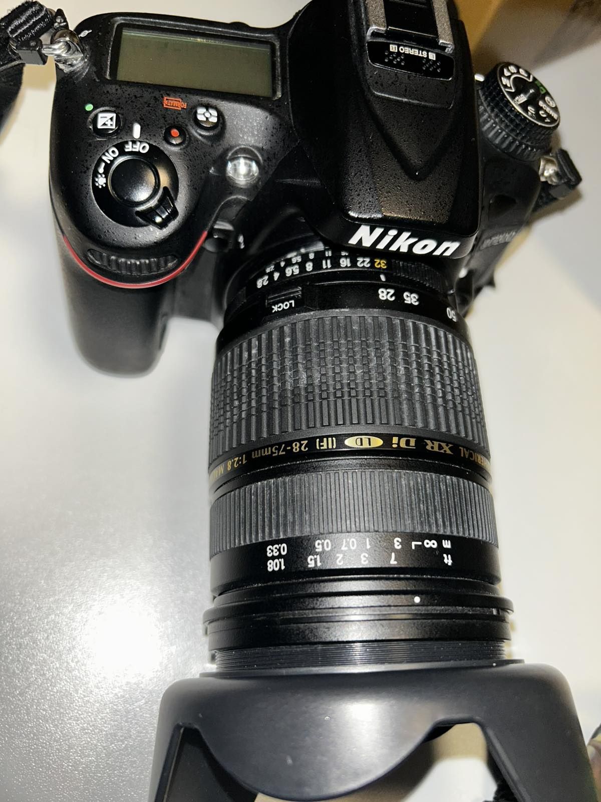 Nikon D7200 с обектив Tamron 28-75 f/28