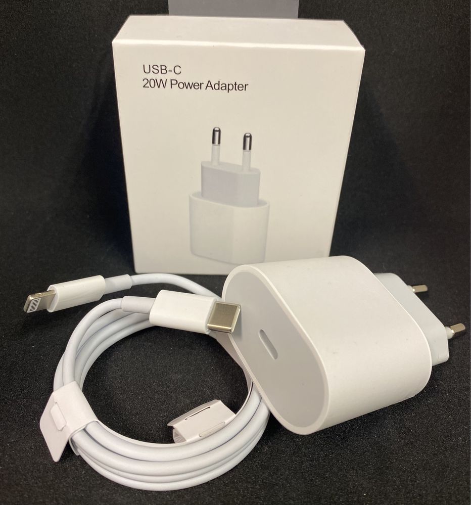 Зарядно Iphone 12 ; USB-C Power 20W Adaptor Айфон 12 pro/12 pro max