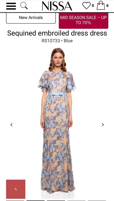 Rochie Nissa gala