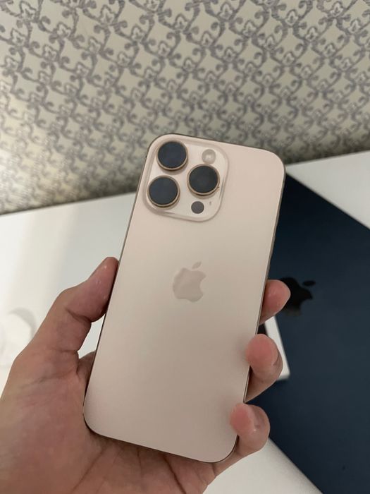 16 про 256 гб золотистый