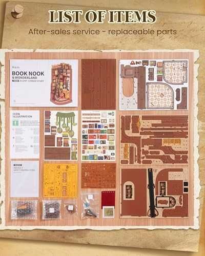 Нов Креативен 3D книжен декор Мини библиотека за рафт DIY модел