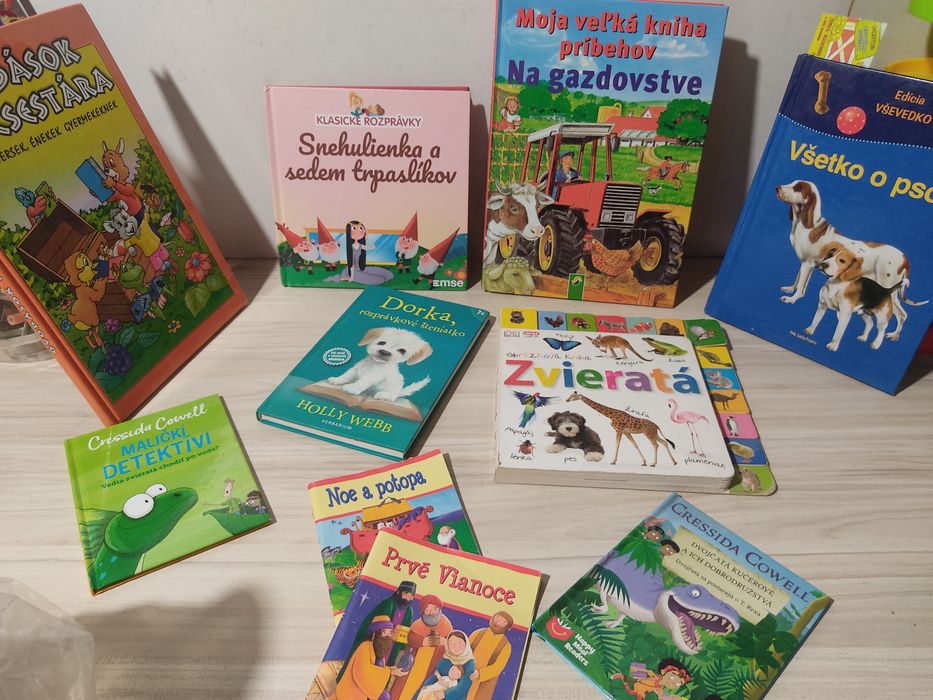 Книги  детски чешки,словенски