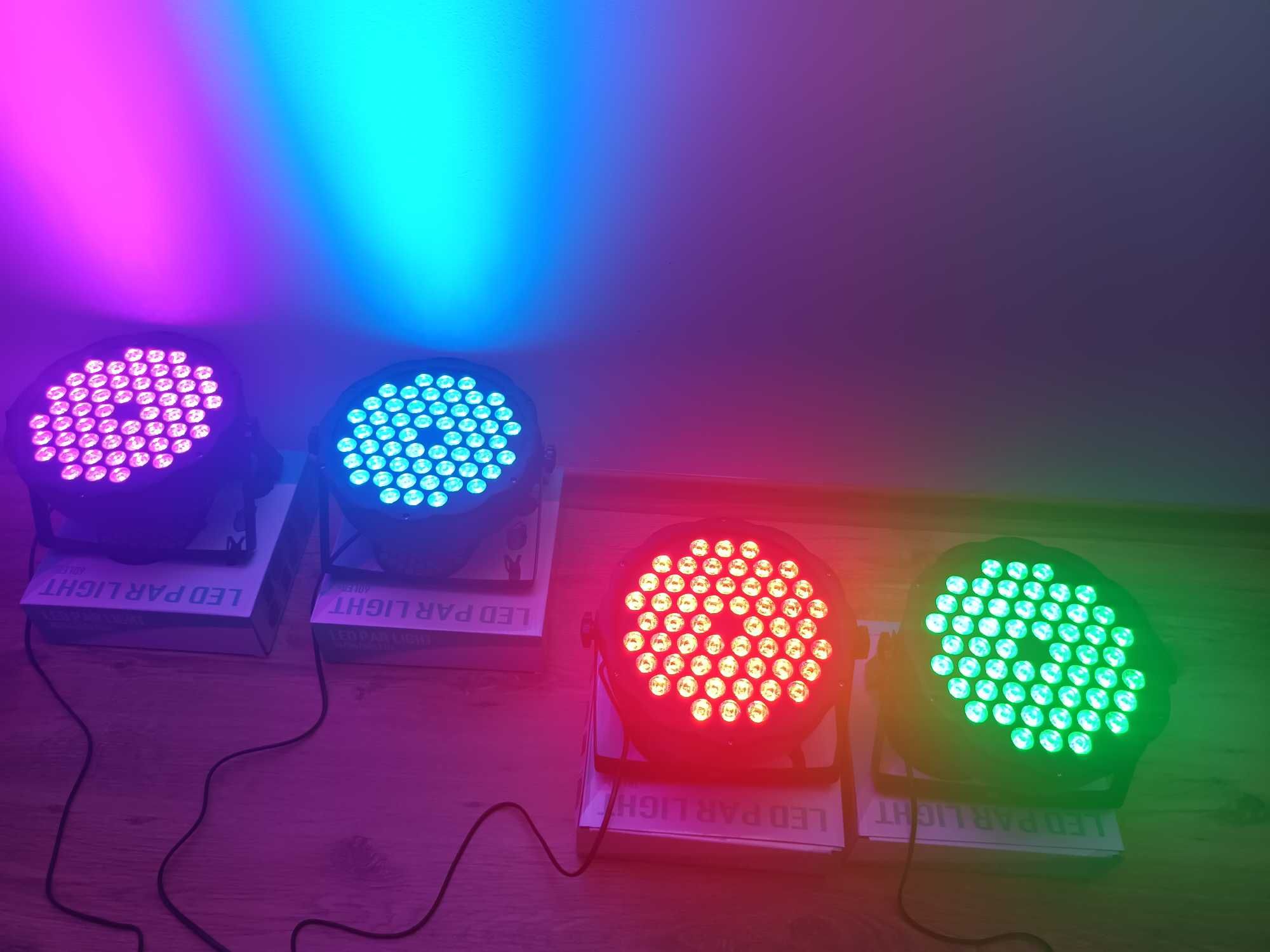 LUMINI SCENA Orga de culori DJ Club Jocuri de culori 54 LED-URI