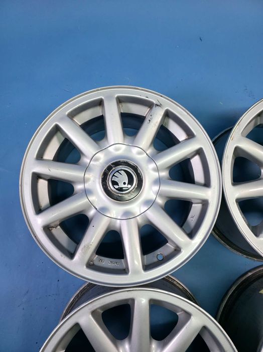 Jante Aliaj 5x112 15'' - OEM Skoda Octavia - 7J ET 45 !