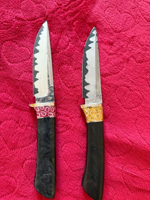 Нож стомана дамасков ламинат