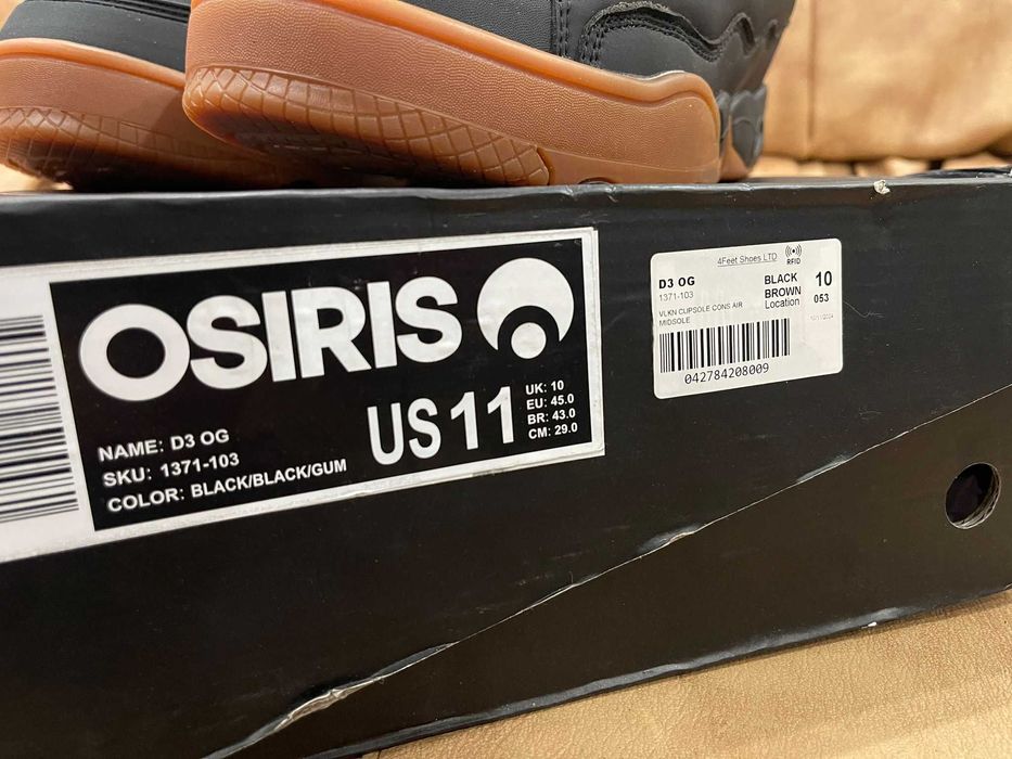 Adidași noi cutie Osiris superbi originali