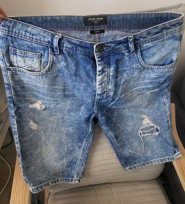 Pantaloni scurti jeans