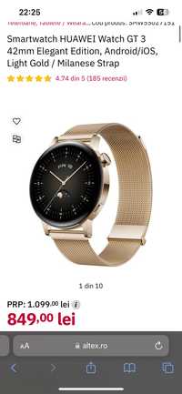 Smartwatch HUAWEI Watch GT 3 42mm