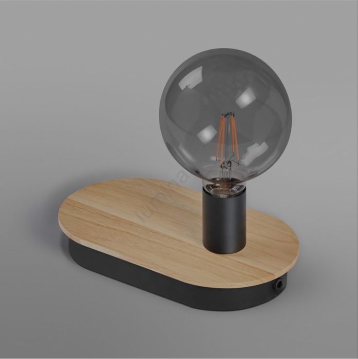 Lampa tactila Ledvance Decor Wood cu port usb