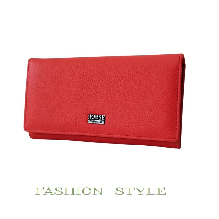 Дамски портфейл от естествена кожа