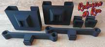 Set prinderi tetiera+suporti telefon+carlige youclip Dacia, 3dprint