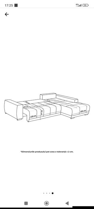 Vând coltar in stare impecabila