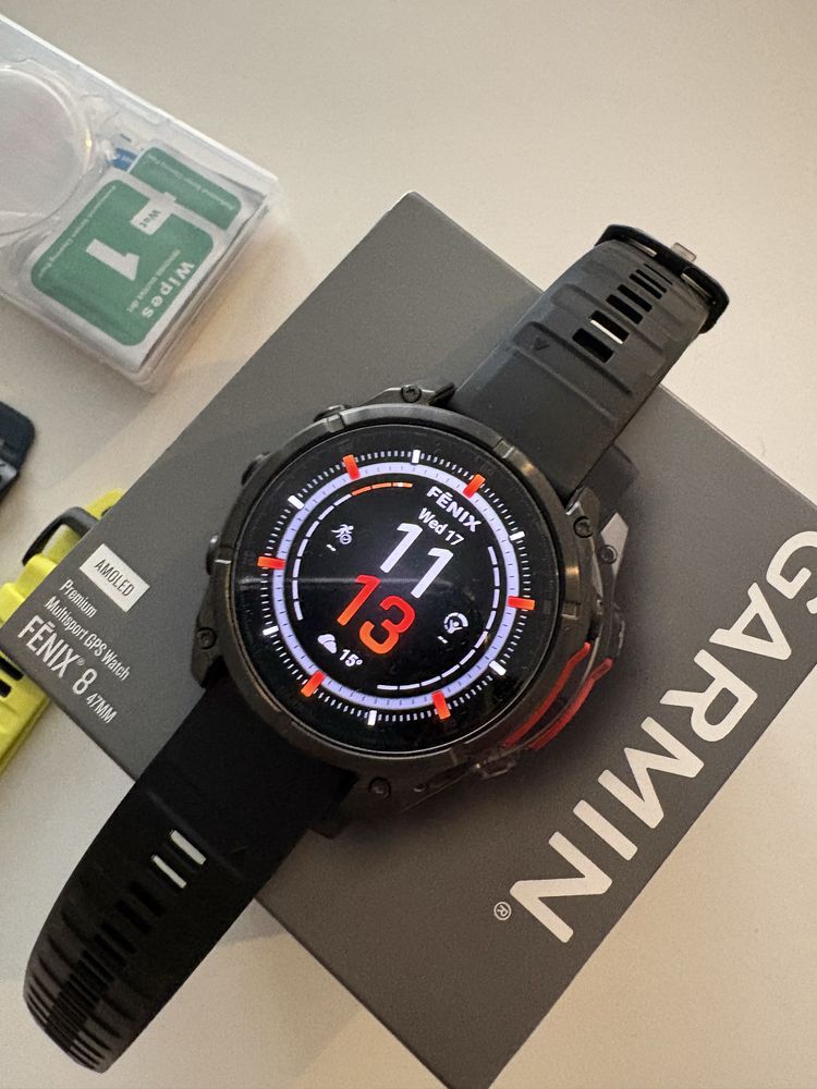 Garmin Fenix 8 47mm AMOLED - като нов
