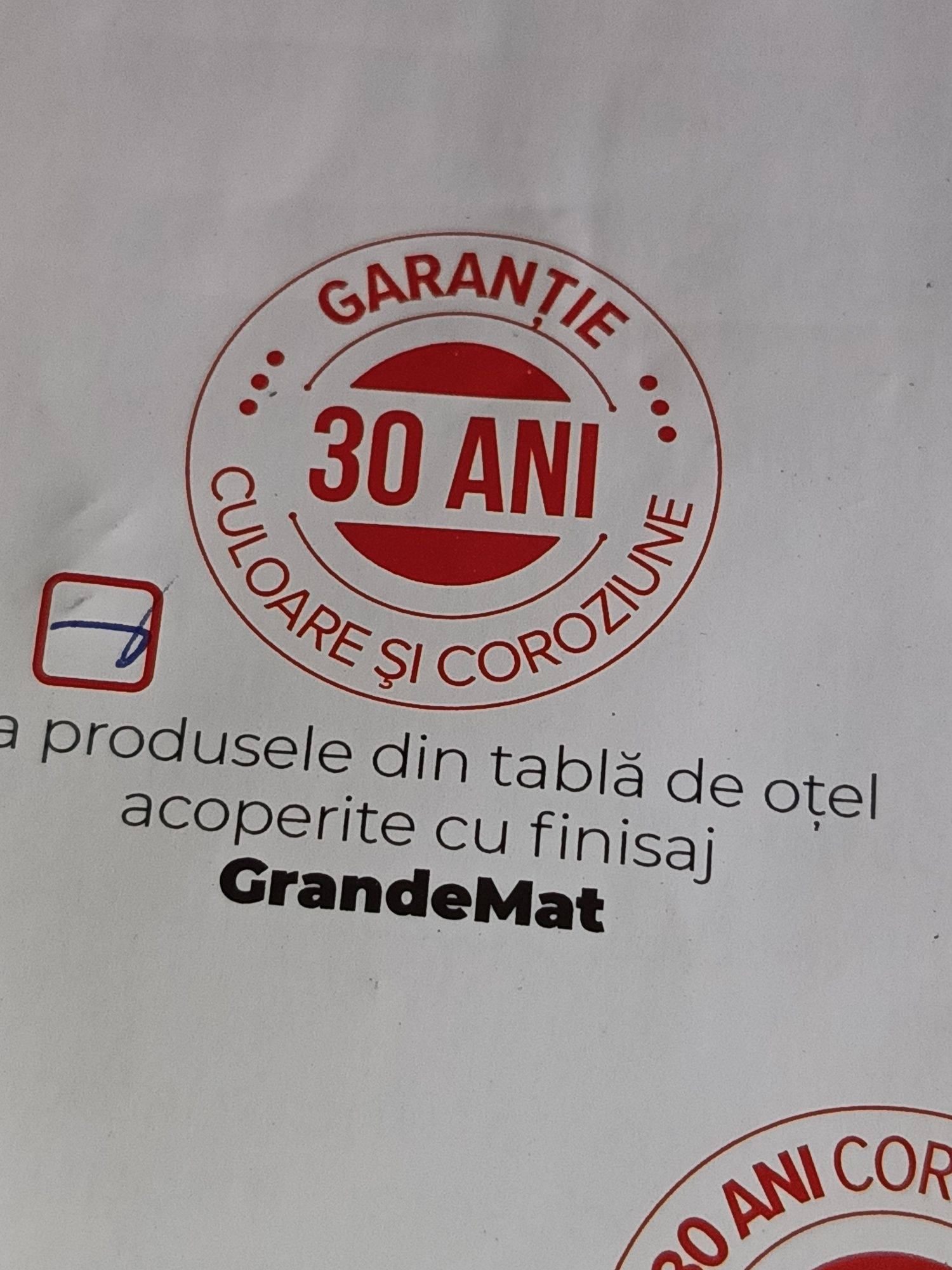 Vand 6 coli tabla (total 19,2mp) Bilka Clasc Grandemat noua ramasa