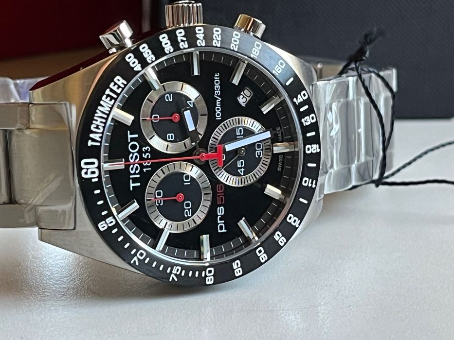 Ceas Tissot PRS 516 Chronpgraph T-Sport Metal Black