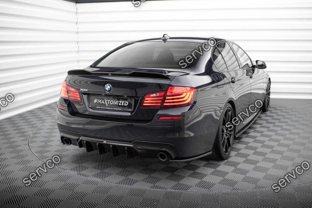 Prelungire bara spate Bmw Seria 5 F10 M-Pack 2011-2017 v9 - Maxton