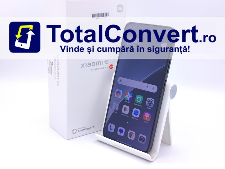 Xiaomi 15 512GB Black 12GB Dual SIM cutie, Garantie 24 luni | #D89018