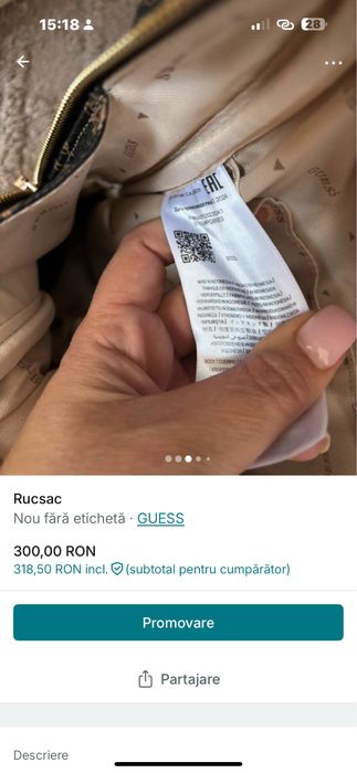 Ruscac nou fara eticheta